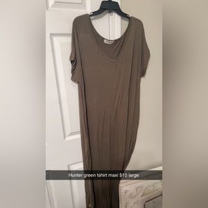 Maxi Tshirt dress